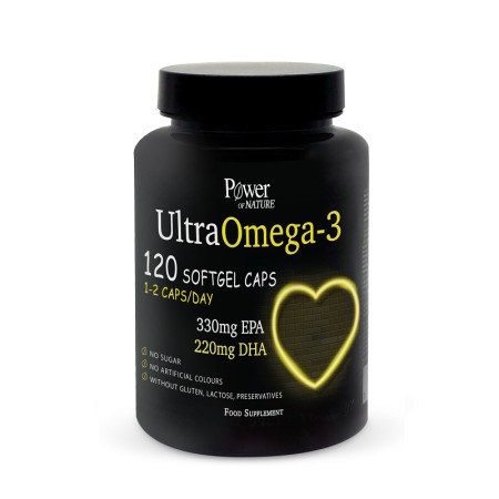 Power Health Ultra Omega-3 ( 330mg EPA & 220mg DHA ) 120 Softgel Caps