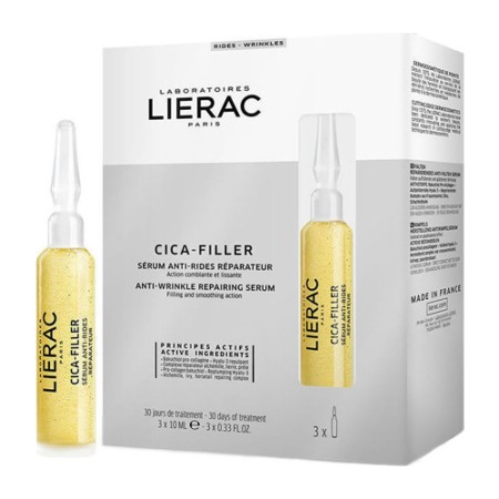 Lierac Cica-Filler Serum Αντιριτιδική Ανάπλαση σε Αμπούλες 3x10ml