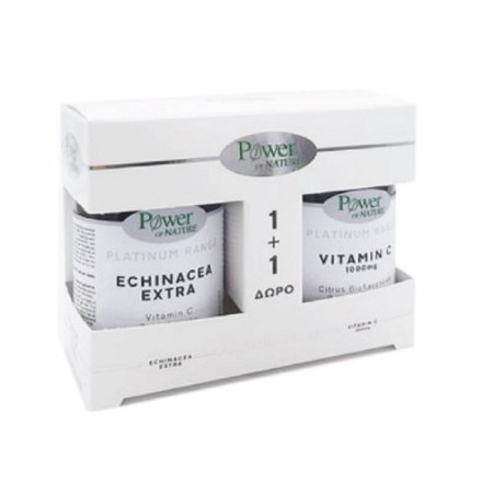 Power Of Nature Platinum Range Echinacea Extra 30 caps & Platinum Range Vitamin C 1000mg 20 tabs
