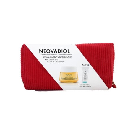 VICHY PROMO Neovadiol Post-Menopause Day Cream Κρέμα Ημέρας για τη Μετεμμηνόπαυση 50ml ΔΩΡΟ Γαλάκτωμα Καθαρισμού 3 σε 1 100ml