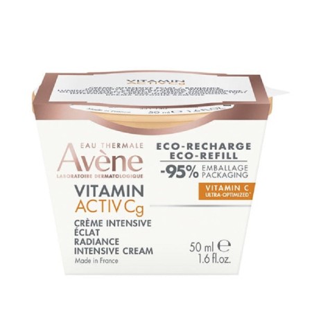 Avene Vitamin Activ Cg Κρέμα Έντονης Λάμψης Eco Refill 50ml