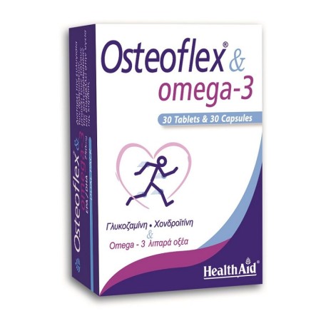 Health Aid - Osteoflex & Omega 3 Dual Pack 30tabs & 30caps