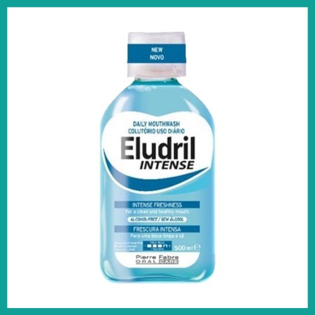Elgydium Eludril Intense Daily Mouthwash,Στοματικό Διάλυμα για την Καταπολέμιση Βακτηρίων 500ml