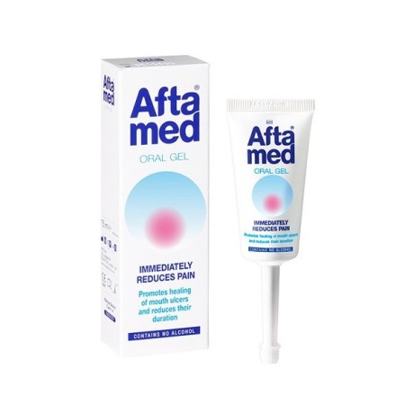 Aftamed Oral Gel, Ανακουφίζει Άμεσα από τον Πόνο και Προάγει την Επούλωση των Στοματικών Ελκών 15ml