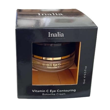 Power Health Inalia Vitamin C Eye Contouring Botox Like Cream Κρέμα Ματιών κατά των Μαύρων Κύκλων με Βιταμίνη C, 15ml