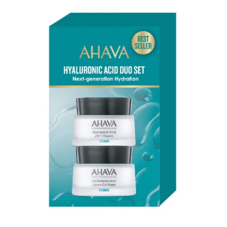 Ahava Hyaluronic Acid 24/7 Cream, Ενυδατική Κρέμα με Υαλουρονικό Οξύ - 50ml & Δώρο Hyaluronic Leave On Mask - 50ml