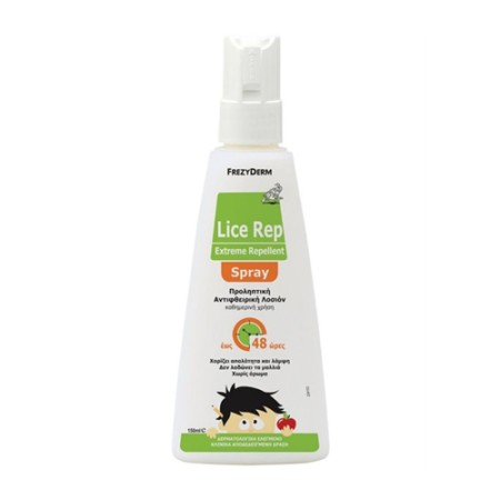 Frezyderm Lice Rep Extreme Repellent Spray, Προληπτικό Αντιφθειρικό Spray 150ml.