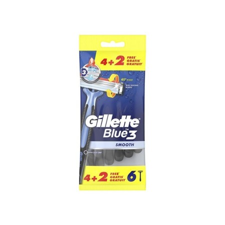 Gillette Blue 3 Μιας Χρ. 4+2 ΔΩΡΟ