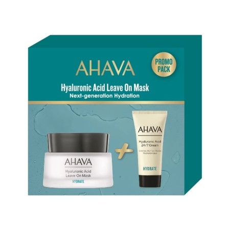 Ahava Hyaluronic Acid Leave On Mask, Καταπραϋντική Μάσκα με Υαλουρονικό Οξύ - 50ml & Δώρο Hyaluronic Acid 24/7 Cream - 15ml