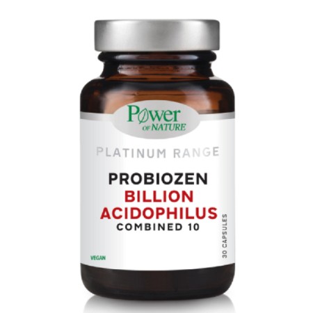 Power Health Platinum Range Probiozen Billion Acidophilus Combined 10 Συμπλήρωμα Με Προβιοτικά 20mg, 30 κάψουλες