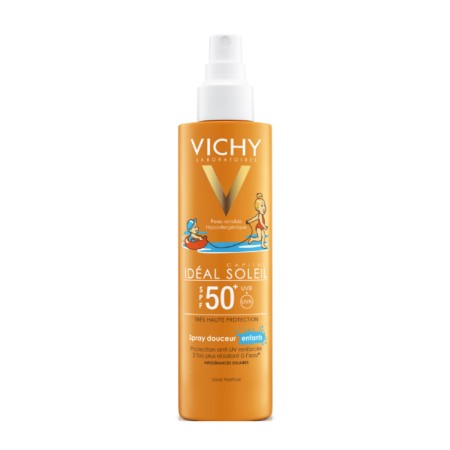 Vichy Ideal Soleil Children Spray Spf 50+, Απαλό Παιδικό Αντιηλιακό Σπρέι 200ml
