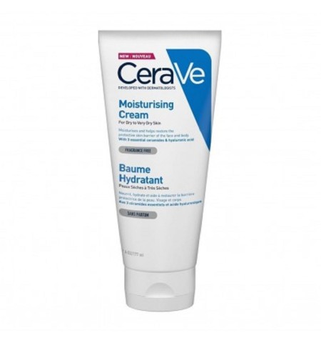 CeraVe - Ενυδατική Κρέμα για Ξηρό έως Πολύ Ξηρό Δέρμα 177ml
