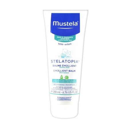 Mustela Stelatopia Emollient Face Cream, Μαλακτική Κρέμα Προσώπου για το Ατοπικό Δέρμα 40ml