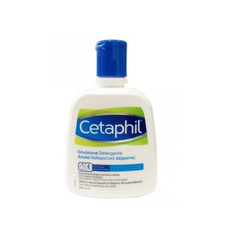 Galderma Cetaphil Emulsione Detergente, Απαλό Καθαριστικό Δέρματος 250ml