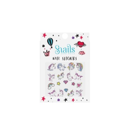 Snails Stickers Unicorn, Αυτοκόλλητα Νυχιών