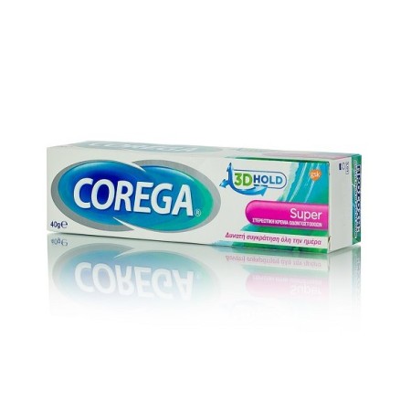 Corega Super, Στερεωτική Κρέμα Οδοντοστοιχιών για Δυνατή Συγκράτηση 40gr