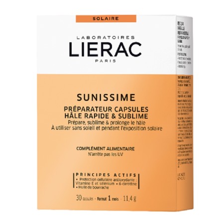 Lierac Sunissime Capsules Bronzage, Κάψουλες Μαυρίσματος με Αντιγηραντική Προστασία 30 κάψουλες