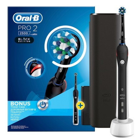 Oral-B Pro 2 2500 Black Edition Ηλεκτρική Οδοντόβουρτσα