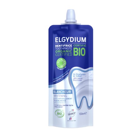 Elgydium ECO-ΒΙΟ Whitening Oδοντόπαστα για Φυσικά πιο Λευκά Δόντια σε ανακυκλώσιμη συσκευασία 100ml