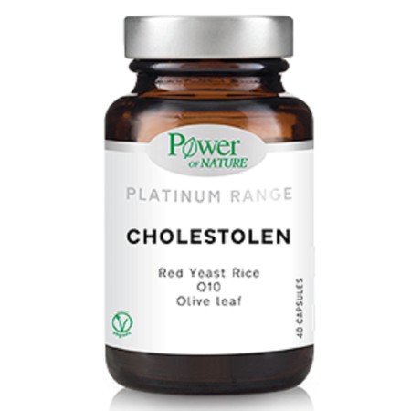 Power Of Nature Platinum Range Cholestolen Συμπλήρωμα Διατροφής για Μείωση της Χοληστερίνης 40 κάψουλες