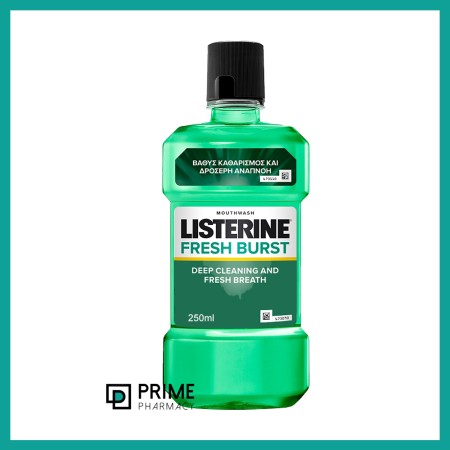 Listerine Fresh Burst, Στοματικό Διάλυμα 250ml