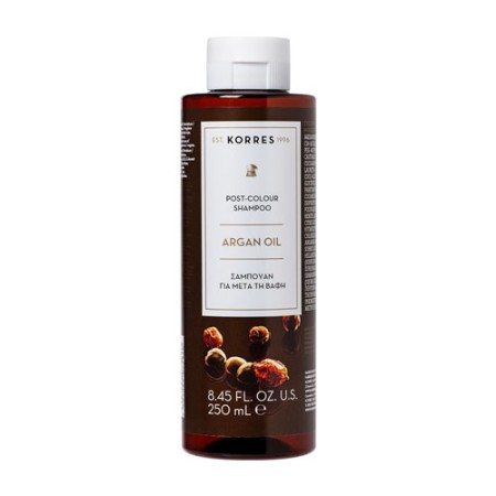 Korres Argan Oil Post-Colour Shampoo Σαμπουάν για Μετά τη Βαφή 250ml