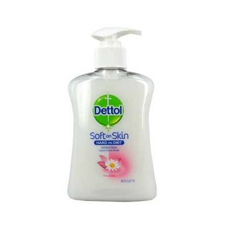 Dettol Soft on Skin Chamomile, Αντιβακτηριδιακό Υγρό Κρεμοσάπουνο με Χαμομήλι 250ml