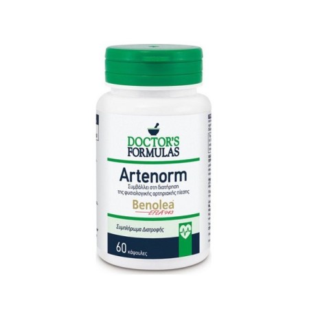 Doctors Formulas Artenorm, Συμπλήρωμα Διατροφής για Διατήρηση Φυσιολογικής Αρτηριακής Πίεσης 60 κάψουλες