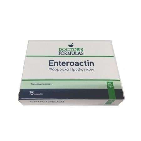 Doctors Formulas Enteroactin, Φόρμουλα Προβιοτικών 15 κάψουλες