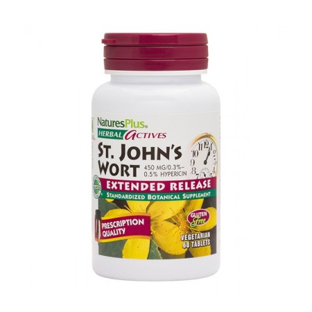 Natures Plus St. Johns Wort 450mg 60 ταμπλέτες