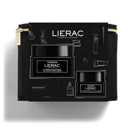 Lierac Set XMAS 23 Premium La Creme Voluptueuse 50ml +Κρέμα Ματιών 20ml + Νεσεσέρ 1τμχ