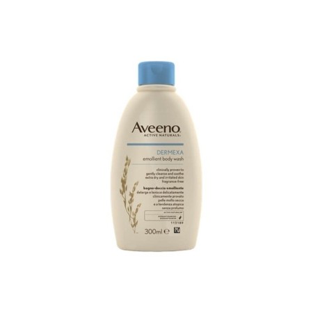 Aveeno Dermexa Daily Emollient Body Wash, Ενυδατικό Υγρό Καθαρισμού για το ατοπικό δέρμα 300ml