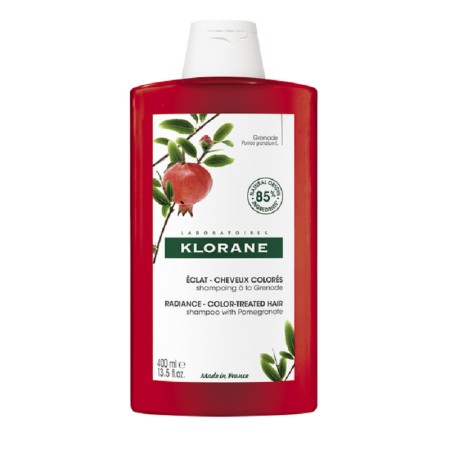 Klorane Shampoo Pomegranate Σαμπουάν με Ρόδι για Βαμμένα Μαλλιά 400ml