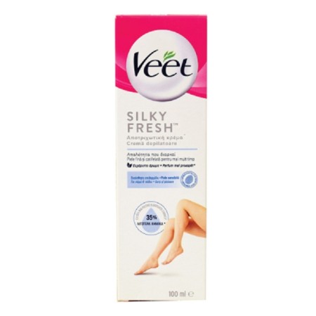 Veet - Silky Fresh Sensitive Αποτριχωτική Κρέμα 100ml