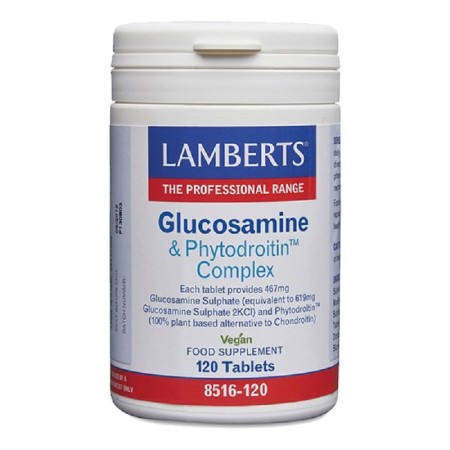 Lamberts Glucosamine & Phytodroitin, Συμπλήρωμα Διατροφής με Γλυκοζαμίνη και Χονδροϊτίνη 120 ταμπλέτες