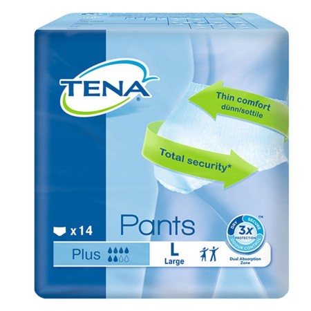 Tena Pants Plus Large (100-135cm) Economy X 14 τεμ.
