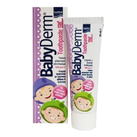 Intermed - Babyderm Toothpaste 1000ppm Παιδική Οδοντόκρεμα 50ml