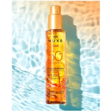 Nuxe Tanning Sun Oil Λάδι Μαυρίσματος για Πρόσωπο & Σώμα SPF50, 150ml