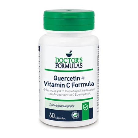 Doctors Formulas Quercetin & Vitamin C Formula Συμπλήρωμα Διατροφής Με Βιταμίνη C & Κερσετίνη 60 κάψουλες