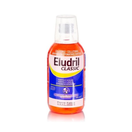 Elgydium Eludril Classic, Στοματικό Διάλυμα Χλωρεξιδίνης 0.10% 500ml