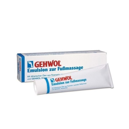 Gehwol Emulsion for Foot Massage, Γαλάκτωμα για Εντριβή Ποδιών 125ml
