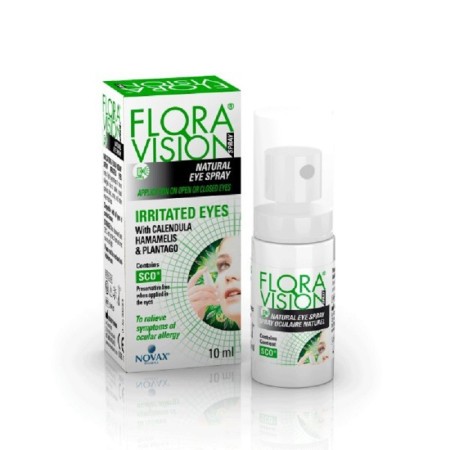 Novax Flora Vision Eye Spray 10ml (για ερεθισμένα μάτια)