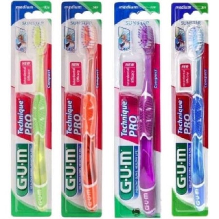 Sunstar Gum 528 Toothbrush Technique Pro Medium