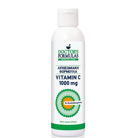 Doctors Formulas Vitamin C 1000mg - Συμπλήρωμα Διατροφής Λιποσωμιακή Φόρμουλα με Βιταμίνη C 150ml