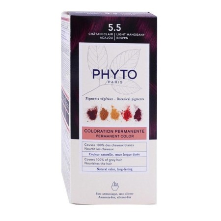 Phyto Phytocolor 5.5 Ανοιχτό Καστανό Μαονί 50ml