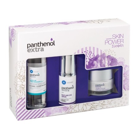 Panthenol Extra Face and Eye Serum 30ml & Night Cream 50ml &Micellar True Cleanser 3in1 100ml