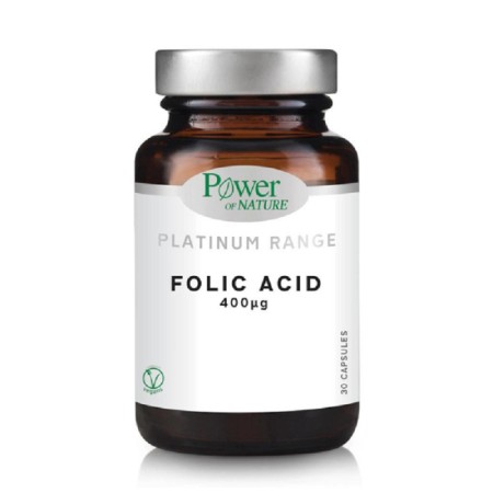 Power Of Nature Platinum Range Folic Acid 30 κάψουλες