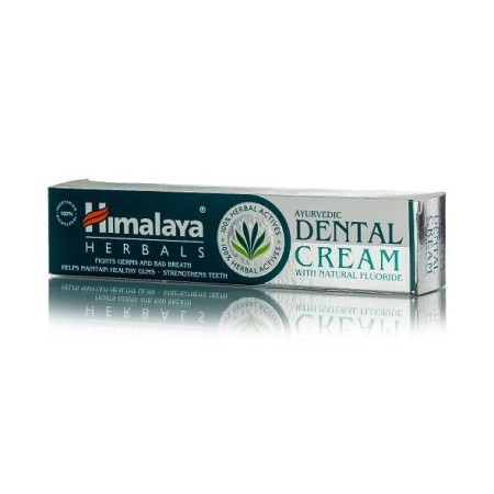 Himalaya Dental Cream, Οδοντόκρεμα με Φθόριο Φυσικής Προέλευσης Κατάλληλη για Ομοιοπαθητική 100gr