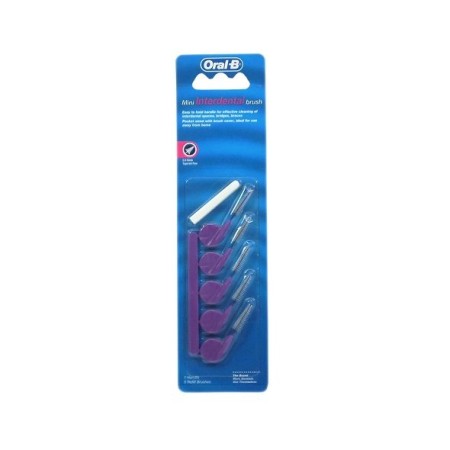 Oral-B Mini Interdental Brushes Tapered Fine (2.5mm-6mm), Μεσοδόντια Βουρτσάκια 5τμχ