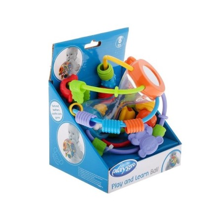 Playgro Play and Learn Ball, Μπάλα/Παιχνίδι Δραστηριοτήτων από 6 μηνών 1τμχ